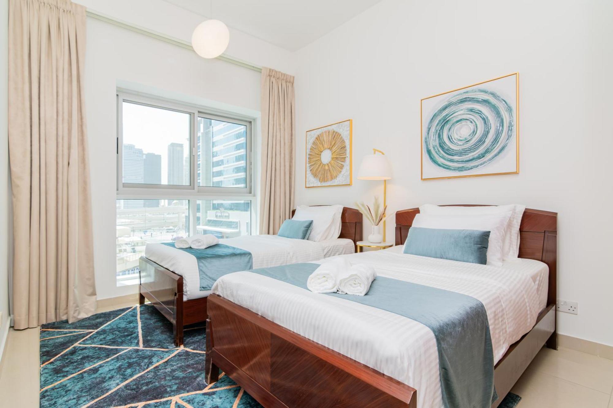 Dubai Marina,Jbr -Luxurious 2 Bedroom King Suite Bagian luar foto